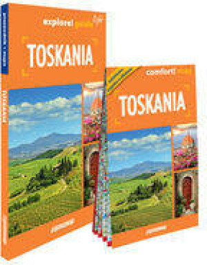 Toskania light: przewodnik + mapa w.2025