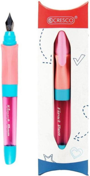 Pióro wieczne First Pen 4 do nauki pisania różowe
