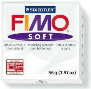 Masa Fimo Soft 56g 0 biały