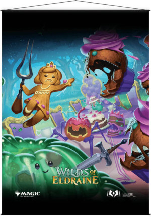 Ultra Pro: Magic the Gathering - Wilds of Eldraine - Wall Scroll - Food Fight