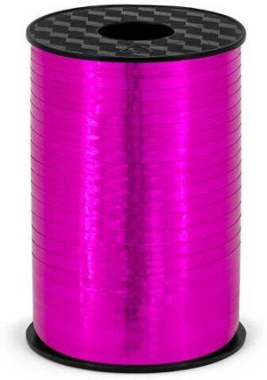 Wstążka plastikowa c. różowy 5mm/225m