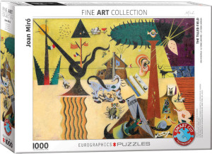 Puzzle 1000. The Tilled Field. Joan Miro