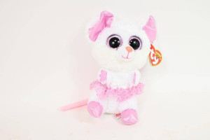 Beanie Boos Nina Biała ballerina mysz