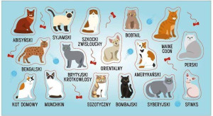 Naklejki Rasy kotów