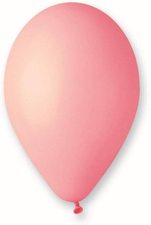 Balony Gemar pastelowe jasnoróżowe 25cm 100szt