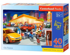 Puzzle 40 maxi. Gas Station