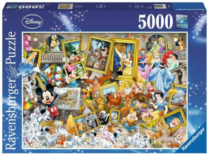 Postacie Disney. Puzzle 5000