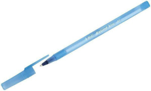 BIC. Długopis Round Stick, niebieski z kodem