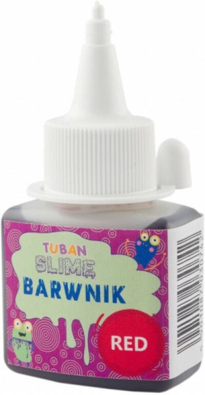 Slime. Barwnik czerwony