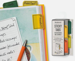 Znaczniki samoprzylepne. Bookaroo. Zielone