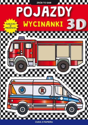 Pojazdy. Wycinanki 3D