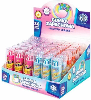 Gumka zapachowa. Szminka, 36 sztuk