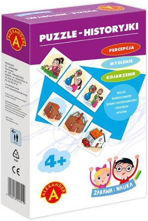 Puzzle Historyjki. Zabawa i nauka