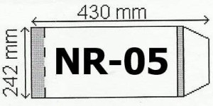 Okładka na podr B5 regulowana nr 5 NARNIA