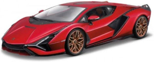 Lamborghini Sian FKP 37 Red 1:18