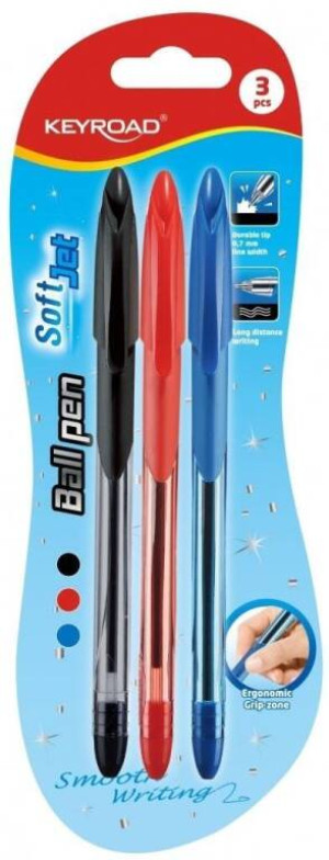 Długopis Ball Pen miękki uchwyt 0,7mm