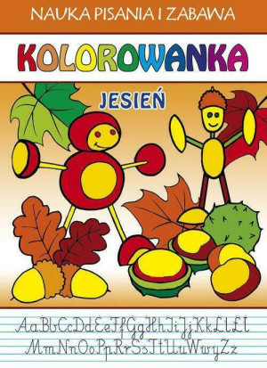 Jesień. Kolorowanka