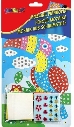 Mozaika piankowa. Tukan