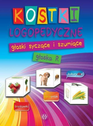 Kostki logopedyczne - głoski syczące i szumiące. Głoska R