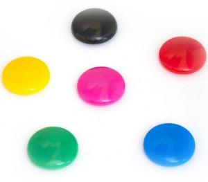 Magnesy 30 mm, 6 sztuk