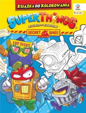Super Things Książka do kolorowania