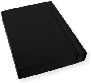 Teczka A4 skrzydłowa 5cm czarna