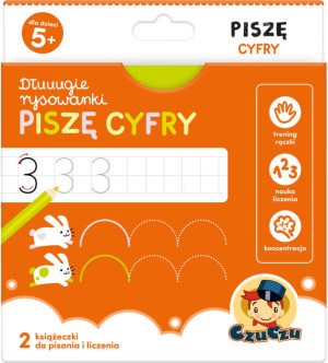 CzuCzu. Dłuuugie rysowanki. Piszę cyfry