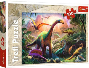 Puzzle 100. Świat dinozaurów. 16277