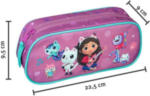 Piórnik Kosmetyczka Saszetka Koci Domek Gabi