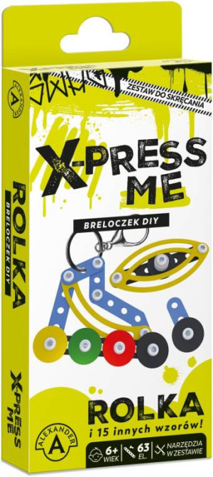 Brelok DIY rolka. X-press Me
