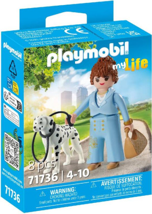 Playmobil Spacer z psem dalmatyńczy 71736