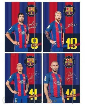 Teczka z gumką A4 FC Barcelona ASTRA