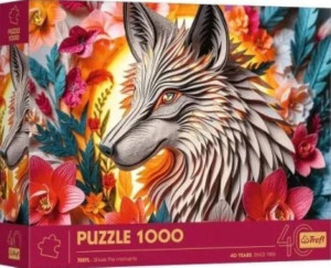 Puzzle 1000 Paper Art: Wilk TREFL