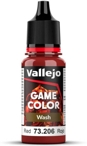 VALLEJO WASH-CZERWONY 17 ml