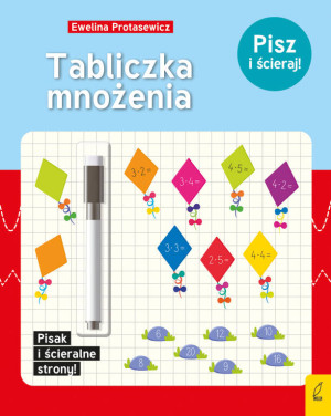 Tabliczka mnożenia. Pisz i ścieraj