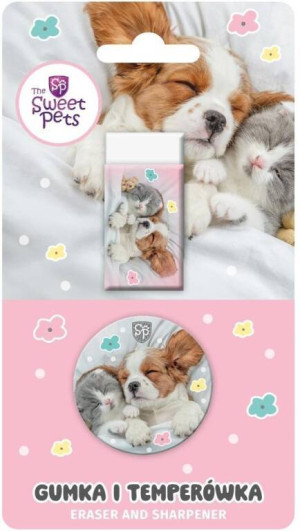 Gumka + temperówka The Sweet Pets