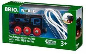 Lokomotywa klasyczna z USB. BRIO 33599