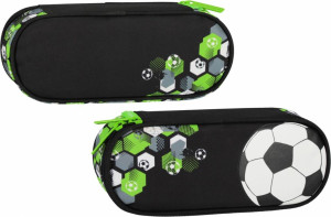 Piórnik saszetka 1zamek Football green