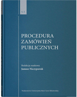 Procedura zamówień publicznych. Tom 1