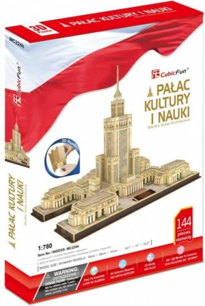 Puzzle 3D Pałac Kultury i Nauki