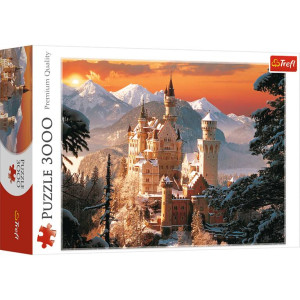 Puzzle 3000. Zimowy Zamek Neuschanstein 33025