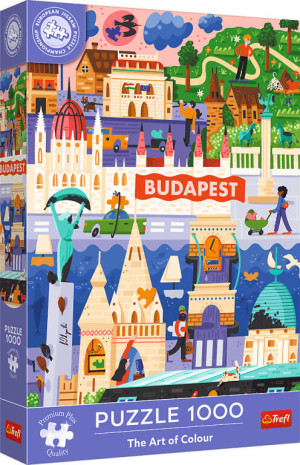 Puzzle 1000. The Art of Colour. Budapeszt
