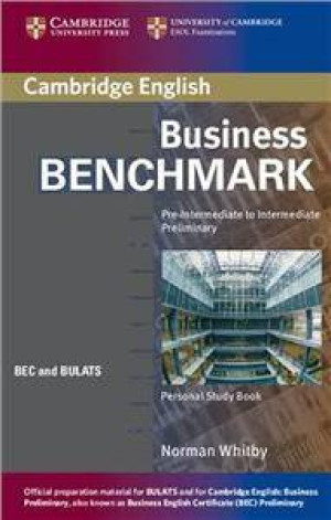 Business Benchmark PreInt-Int Personal Study Book