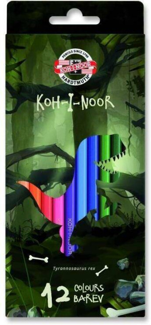 KREDKI 3592 12 KOL. DINO