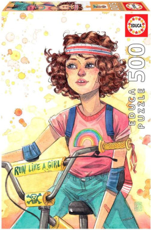 Puzzle 500. Run Like A Girl. Esther Gili G3