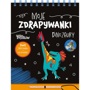 Moje zdrapywanki. Spy Guy. Dinozaury TREFL