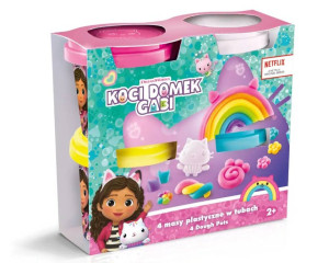 Epee. Koci Domek Gabi 4 masy plastyczne w tubach 60067