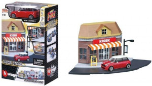 Street Fire Bburago City Kiosk Store 1:43 BBURAGO
