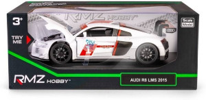 RMZ HOBBY 1:32 Audi R8 LMS 2015 #1 biały