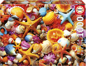 Puzzle 1000 Kolorowe muszelki
